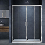 Душевая дверь в нишу Vincea Alpha VDS 160*190 без поддона Душевая дверь в нишу Vincea Alpha VDS 160*190 без поддона
