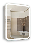 Зеркало-шкаф Silver Mirrors Фиджи 50 R сенсорный выключатель с Led-подсветкой и часами Зеркало-шкаф Silver Mirrors Фиджи 50 R сенсорный выключатель с Led-подсветкой и часами