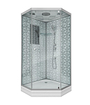 Душевая кабина Niagara Luxe NG-7701DW 90х90х210 L/R стенки белые Душевая кабина Niagara Luxe NG-7701DW 90х90х210 L/R стенки белые