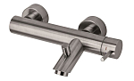 Смеситель Paffoni Light LIG022ST для ванны и душа без душевых аксессуаров сталь Смеситель Paffoni Light LIG022ST для ванны и душа без душевых аксессуаров сталь