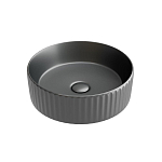 Накладная раковина Ceramicanova Element 36*36 темный антрацит матовый Накладная раковина Ceramicanova Element 36*36 темный антрацит матовый