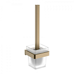 Щетка для туалета ABBER Westen AA1732G золото матовое Щетка для туалета ABBER Westen AA1732G золото матовое