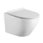 Подвесной унитаз Azario AZ-2003 36*48,5 безободковый с крышкой-сиденьем микролифт Slim Подвесной унитаз Azario AZ-2003 36*48,5 безободковый с крышкой-сиденьем микролифт Slim