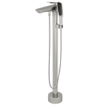 Напольный смеситель NT Bagno NT46031 никель матовый Напольный смеситель NT Bagno NT46031 никель матовый