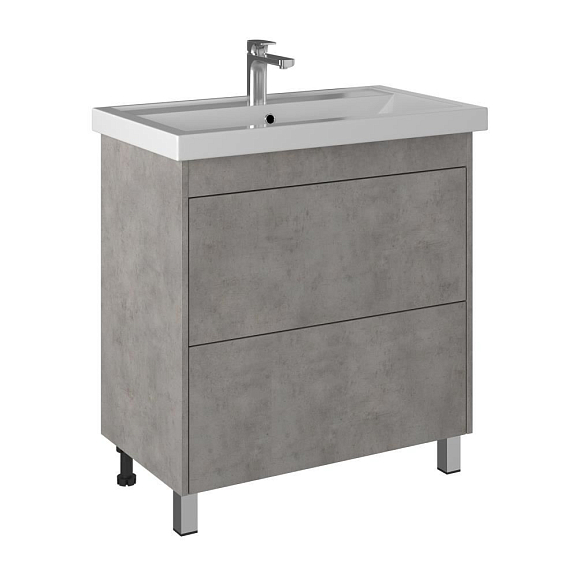 Тумба под раковину Briz Риччи 80 бетон