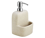 Дозатор с емкостью для губки WasserKRAFT K-8499, 430 ml Дозатор с емкостью для губки WasserKRAFT K-8499, 430 ml
