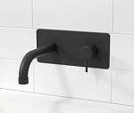 Смеситель RGW Shower Panels 21140545-04 для раковины скрытый монтаж черный матовый Смеситель RGW Shower Panels 21140545-04 для раковины скрытый монтаж черный матовый