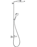 Душевая стойка Hansgrohe Raindance Select S 240 с верхним душем и термостатом белый/хром Душевая стойка Hansgrohe Raindance Select S 240 с верхним душем и термостатом белый/хром