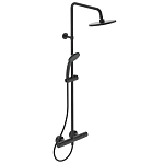 Душевая стойка Ideal Standard Ceratherm T25 A7545XG с термостатом черная матовая Душевая стойка Ideal Standard Ceratherm T25 A7545XG с термостатом черная матовая