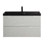 Тумба с раковиной BelBagno Vittoria 90 Toros Bianco (с черной раковиной) Тумба с раковиной BelBagno Vittoria 90 Toros Bianco (с черной раковиной)