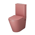 Унитаз-компакт Grossman Color GR-4480PIMS 36,5*62 розовый матовый безободковый с крышкой-сиденьем микролифт Унитаз-компакт Grossman Color GR-4480PIMS 36,5*62 розовый матовый безободковый с крышкой-сиденьем микролифт