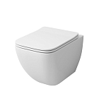 Подвесной унитаз Grossman GR-4447S 37*53 безободковый с крышкой-сиденьем микролифт Slim Подвесной унитаз Grossman GR-4447S 37*53 безободковый с крышкой-сиденьем микролифт Slim