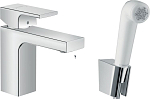 Смеситель Hansgrohe Vernis Shape 71216000 для раковины с гигиеническим душем хром Смеситель Hansgrohe Vernis Shape 71216000 для раковины с гигиеническим душем хром