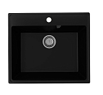 Кухонная мойка Ulgran Quartz Forte 580 58*50 (07, уголь) Кухонная мойка Ulgran Quartz Forte 580 58*50 (07, уголь)