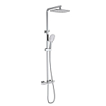 Душевая стойка Timo Helmi SX-1170/00-16 с изливом хром/белый Душевая стойка Timo Helmi SX-1170/00-16 с изливом хром/белый