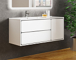Тумба под раковину SanVit Бруно-2 120 L белый глянец/на выбор, с открытием Push-To-Open Тумба под раковину SanVit Бруно-2 120 L белый глянец/на выбор, с открытием Push-To-Open