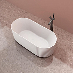 Ванна из искусственного камня NT Bagno NT220 Cielo 170х75 белая матовая Ванна из искусственного камня NT Bagno NT220 Cielo 170х75 белая матовая