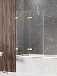 Душевая шторка на ванну New Trendy Avexa Gold Shine EXK-2190 140*150 L Душевая шторка на ванну New Trendy Avexa Gold Shine EXK-2190 140*150 L