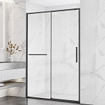 Душевая дверь в нишу Vincea Slim Soft 130*200 L/R профиль вороненая сталь без поддона Душевая дверь в нишу Vincea Slim Soft 130*200 L/R профиль вороненая сталь без поддона