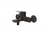 Смеситель Bravat Rhein F6429564BW-01-ENG для ванны и душа черный матовый Смеситель Bravat Rhein F6429564BW-01-ENG для ванны и душа черный матовый