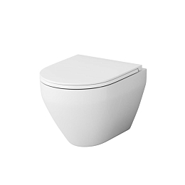 Подвесной унитаз AM.PM Spirit V2.0 FlashClean 36,5*48,5 безободковый с крышкой-сиденьем микролифт Подвесной унитаз AM.PM Spirit V2.0 FlashClean 36,5*48,5 безободковый с крышкой-сиденьем микролифт