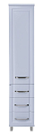 Пенал Misty Терра 40 R серый с 3 ящиками Пенал Misty Терра 40 R серый с 3 ящиками