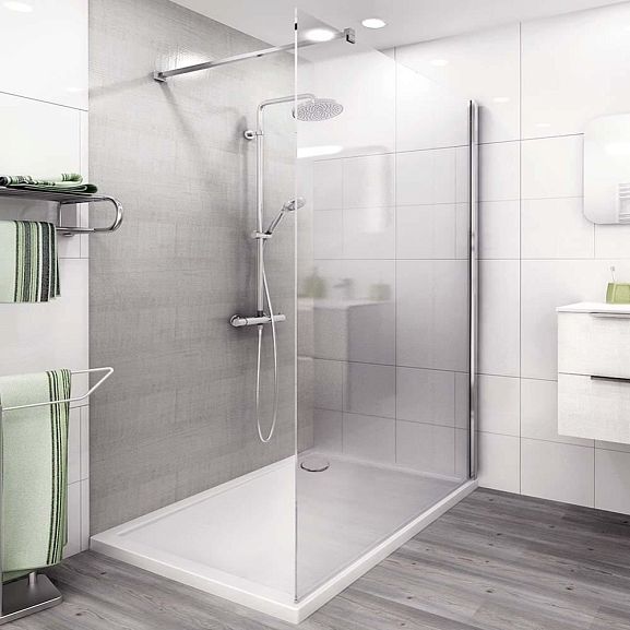 Душевая перегородка Roth Project Solutions Walk Pro 120*200 L/R свободный вход