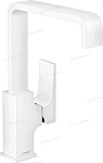 Смеситель Hansgrohe Metropol 32511700 для раковины с донным клапаном белый матовый Смеситель Hansgrohe Metropol 32511700 для раковины с донным клапаном белый матовый