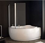 Шторка на ванну Kolpa-san Sole TP 143*140 L/D