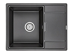 Кухонная мойка Paulmark Flugen PM216550-BL 65*50 с крылом черная Кухонная мойка Paulmark Flugen PM216550-BL 65*50 с крылом черная
