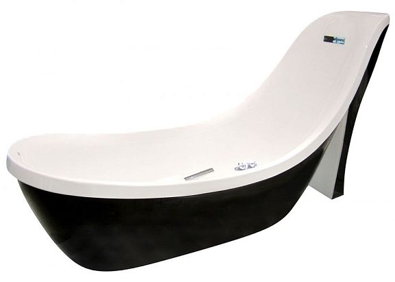 Акриловая ванна Gemy RF1253BG 238х88 черная
