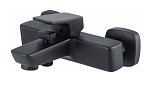 Смеситель Aquanet Gotic AF440-20B для ванны и душа черный матовый Смеситель Aquanet Gotic AF440-20B для ванны и душа черный матовый
