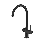 Смеситель Iddis Pure PURBLFJi05 для кухни с каналом для фильтрованной воды, черный матовый Смеситель Iddis Pure PURBLFJi05 для кухни с каналом для фильтрованной воды, черный матовый