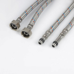 Гибкая подводка Iddis F1/2xM10S, F1/2xM10L 100 см, комплект 2 шт Гибкая подводка Iddis F1/2xM10S, F1/2xM10L 100 см, комплект 2 шт