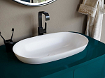 Накладная раковина Salini Marea 01 S-Stone 64,5*39 белая матовая Накладная раковина Salini Marea 01 S-Stone 64,5*39 белая матовая
