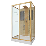Душевая кабина Niagara Luxe NG-7711GBK 120х90х210 без крыши L/R Душевая кабина Niagara Luxe NG-7711GBK 120х90х210 без крыши L/R