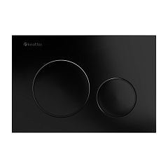 Клавиша смыва Knotlor Sphere Premium BIS104BL черная матовая Клавиша смыва Knotlor Sphere Premium BIS104BL черная матовая