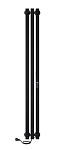 Электрический полотенцесушитель Indigo Style PRO 13*120 L/R черный муар Электрический полотенцесушитель Indigo Style PRO 13*120 L/R черный муар