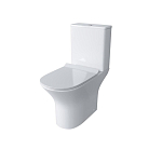 Унитаз-компакт Grossman Classic GR-4465S 34*65 безободковый с крышкой-сиденьем микролифт Slim Унитаз-компакт Grossman Classic GR-4465S 34*65 безободковый с крышкой-сиденьем микролифт Slim