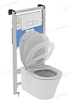 Комплект инсталляции Ideal Standard Prosys Connect Air P212101 Комплект инсталляции Ideal Standard Prosys Connect Air P212101