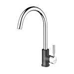 Смеситель Paulmark Holstein Ho212063-DGCR для кухни графит-хром Смеситель Paulmark Holstein Ho212063-DGCR для кухни графит-хром