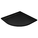 Душевой поддон Cezares TRAY-AS-R 90*90*3 черный матовый Душевой поддон Cezares TRAY-AS-R 90*90*3 черный матовый