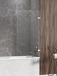 Душевая шторка на ванну New Trendy Avexa Gold Shine EXK-2175 100*150 L/R Душевая шторка на ванну New Trendy Avexa Gold Shine EXK-2175 100*150 L/R