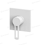 Смеситель Paffoni Ringo RIN010BO/M для душа скрытый монтаж белый матовый Смеситель Paffoni Ringo RIN010BO/M для душа скрытый монтаж белый матовый