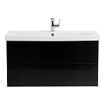 Тумба с раковиной BelBagno Marino-Cer 90 Nero Lucido Тумба с раковиной BelBagno Marino-Cer 90 Nero Lucido