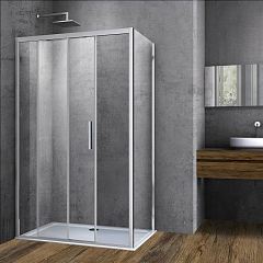 Душевой уголок Vincea Soft 120*90*195 с доводчиком без поддона