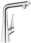 Смеситель Hansgrohe Metris Select 14883000 для кухни хром Смеситель Hansgrohe Metris Select 14883000 для кухни хром